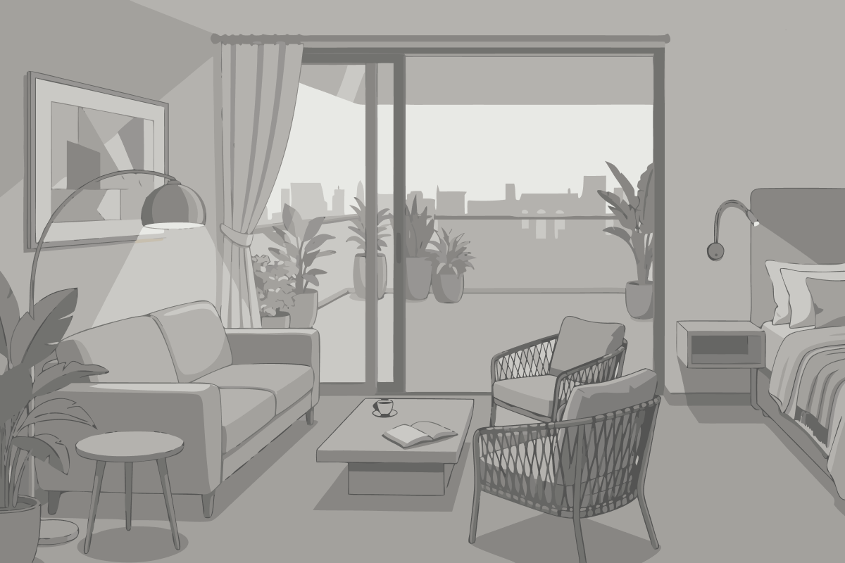 Quarto Individual com Casa de Banho Privativa